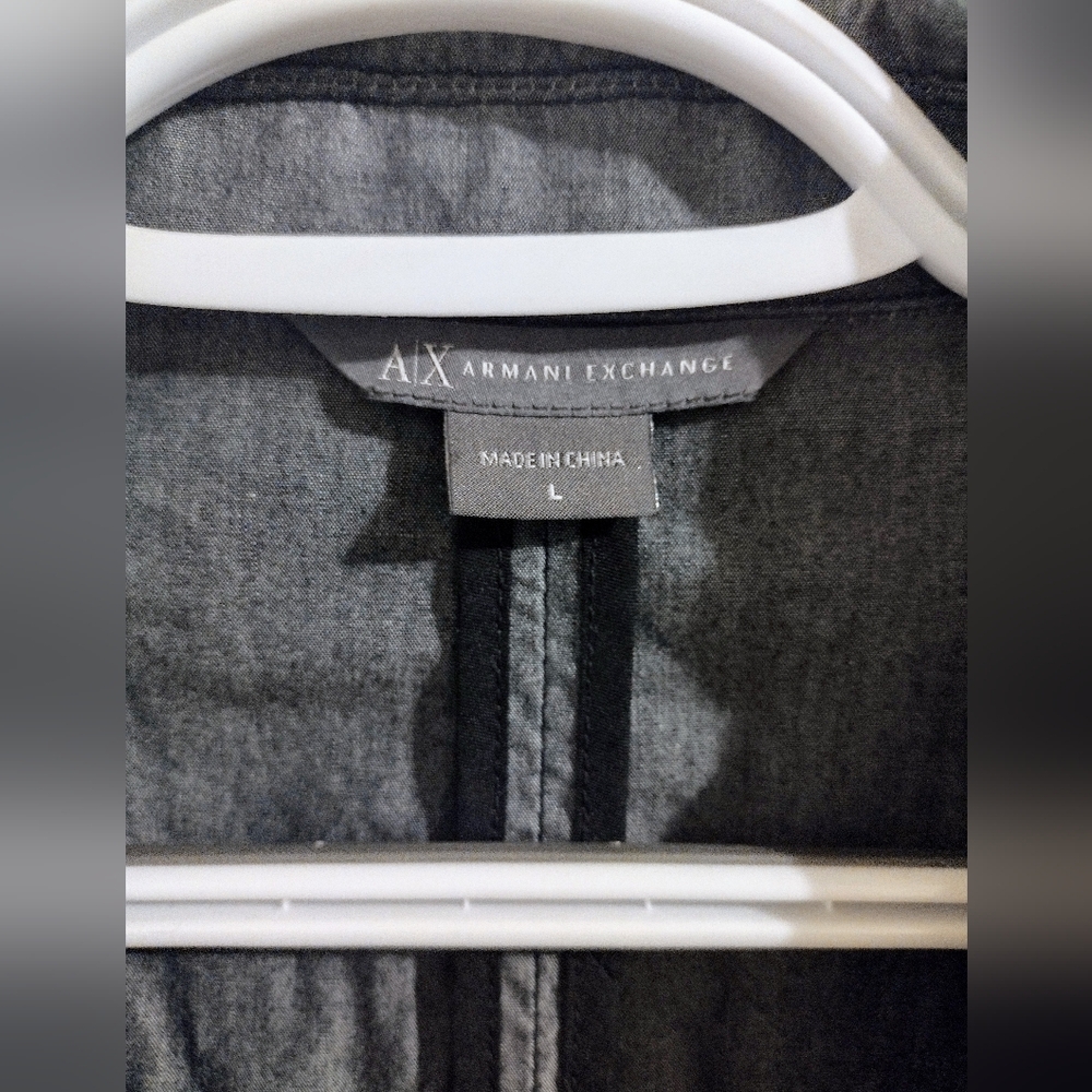 Armani Exchange Men's Charcoal Jacket (L) - Picture 4 of 11